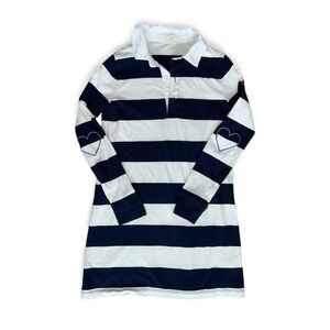 Striped Navy and White Kids dress